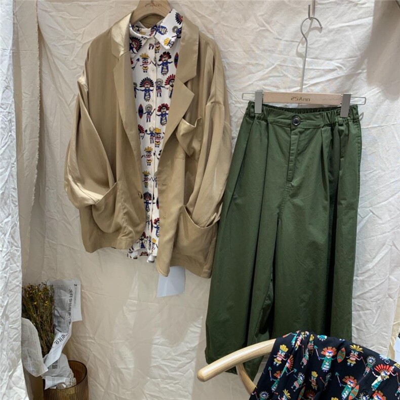 小人衬衣?日系裤子+外套，其它，25Ann·Studio