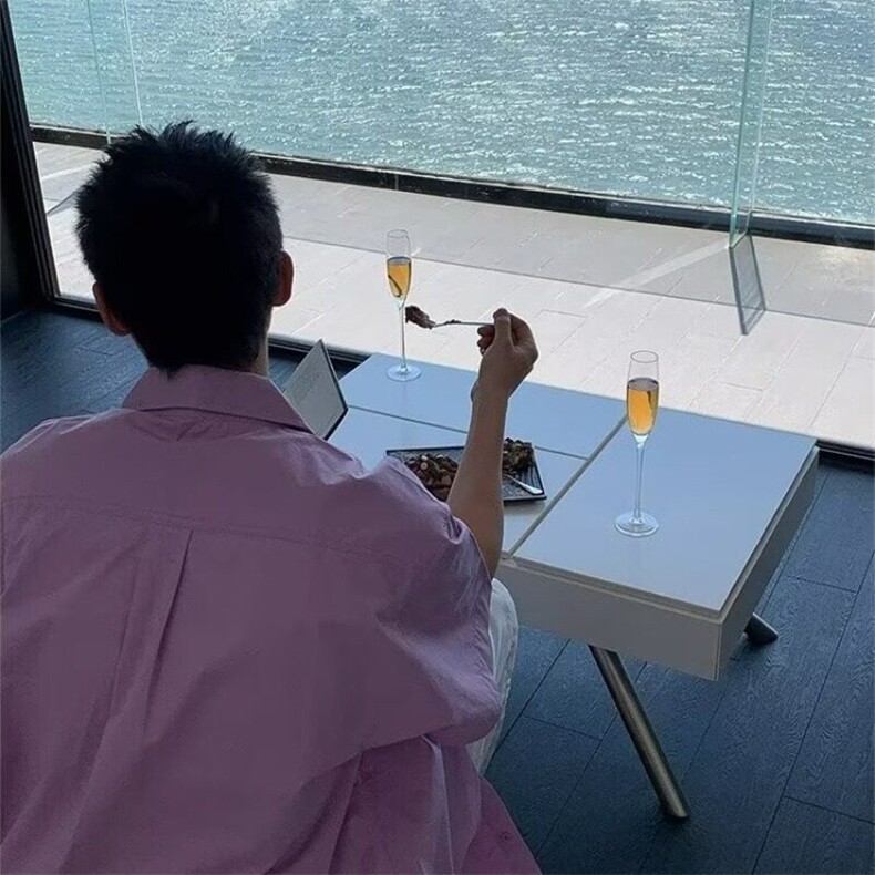 2025夏季新款口袋短袖衬衫男女韩版休闲百搭衬衣 C218图片