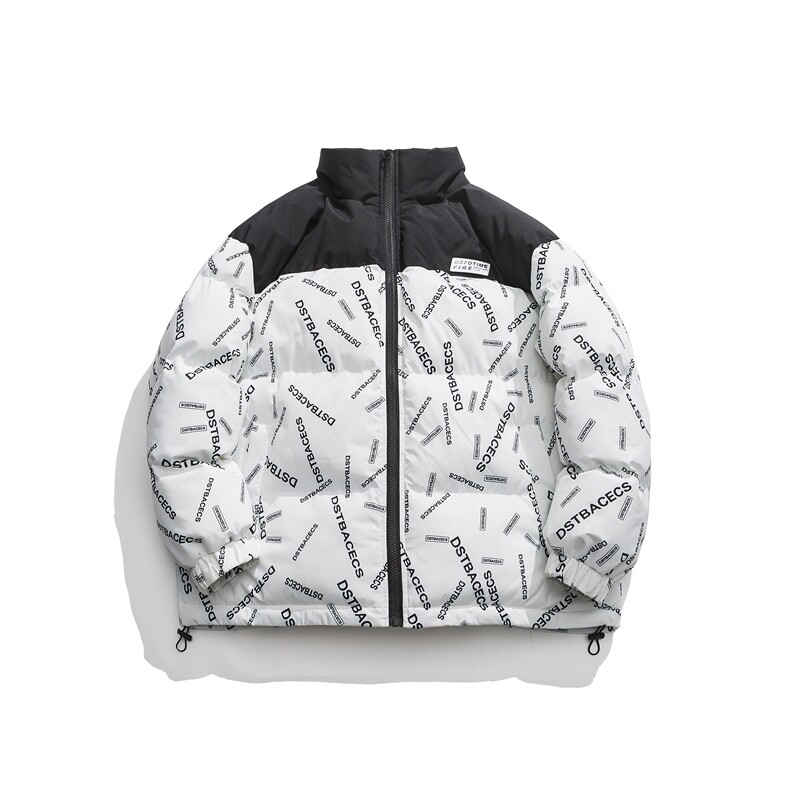 新款双面穿棉服宽松时尚港风青少年棉袄外套MY20815P-60,男装棉衣,电商A128