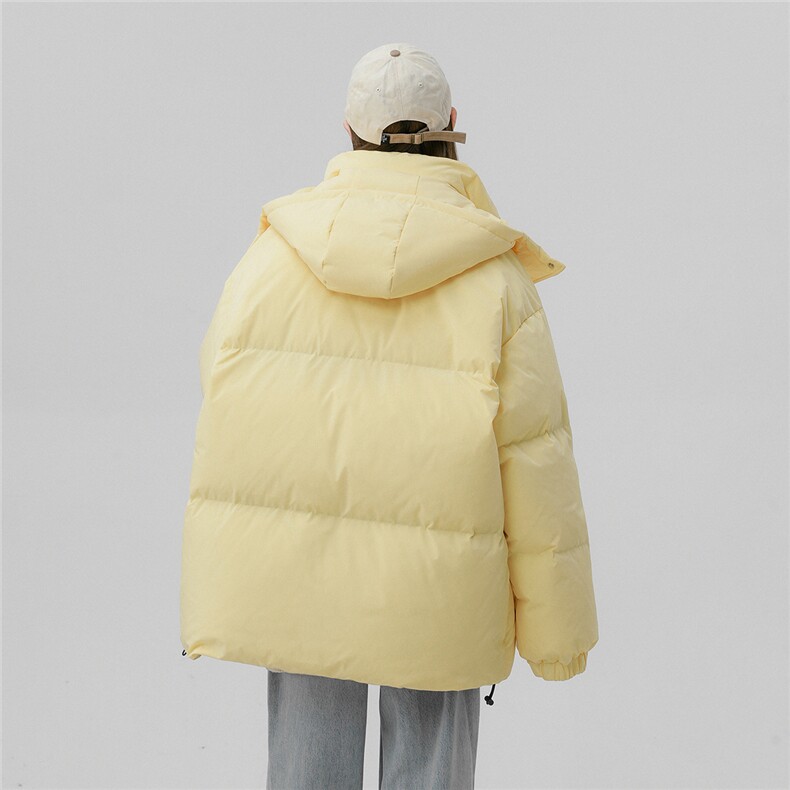 中性风冬季字母印花百搭休闲宽松连帽棉服A268-MY226特批95控158,男装棉衣,电商A268