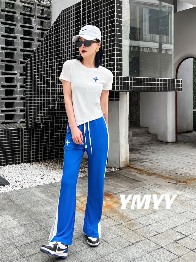 现货夏季新款运动套装，女装职业装，依美依缘