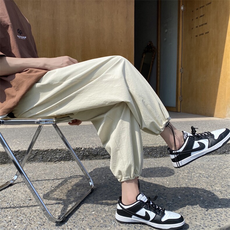 免烫舒适运动裤男宽松潮流休闲九分长裤K680-特批35,男装休闲裤,星座718-1