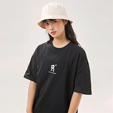 2025夏季新款男装日系潮牌纯棉印花圆领宽松短袖休闲T恤T938-F38，男装T恤，电商A101（原外27）