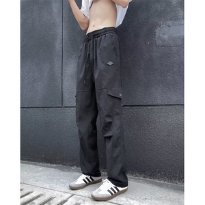 多口袋工装裤男夏季薄款尼龙速干裤子休闲裤机能风 K2852图片