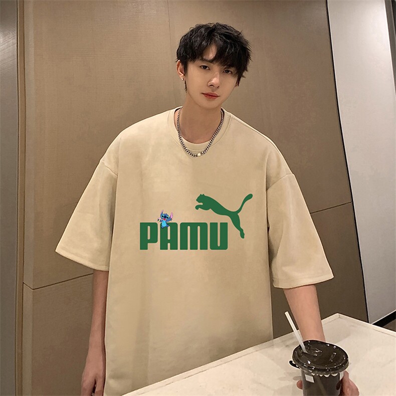 麂皮绒短袖t恤男大码半袖男JD82227-P25,男装T恤,电商A040