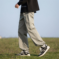工装裤冲锋裤男户外机能风登山运动裤休闲裤AK0259-P48，男装休闲裤，星座308B-2