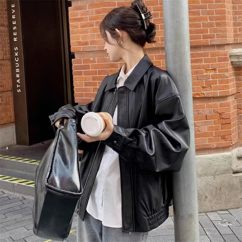 网图男女同款外套新款季复古夹克机车美拉德潮牌PY829-特P60,男装夹克,电商C216