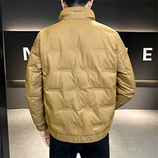 2025数据男士冬季羽绒服立领百搭鸭绒保暖青年夹克外套，男装夹克，电商A225