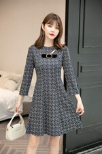 2021秋装连衣裙，女装连衣裙，恋语随风