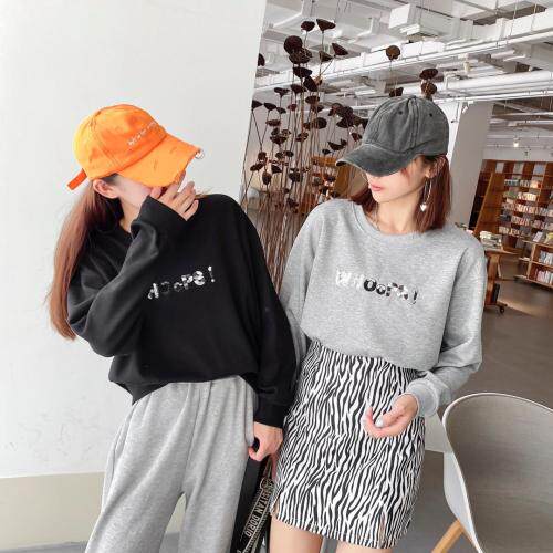 秋款时尚休闲卫衣，女装卫衣/绒衫，泽妤