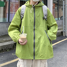 Wt301-P40美式冲锋衣褶皱防晒服，男装夹克，星座1501-1