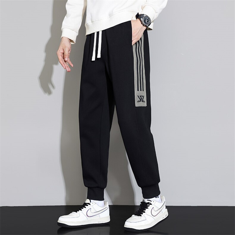 2XL-9XL超大码男士胖子宽松休闲拼接卫裤控89,男装休闲裤,星座209