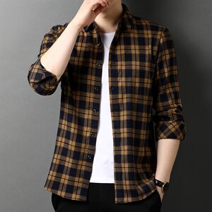 J574钱塘2021-1秋季新款男士高端轻奢长袖衬衣大货主推P62图片