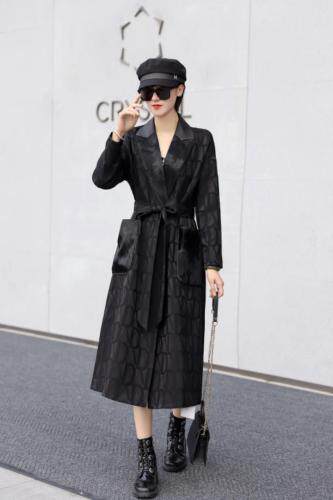 绵羊皮拼马毛气质外套，女装，澳洛菲