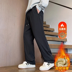 保暖羊羔绒裤子男士加绒加厚冬季新款直筒卫裤休闲裤JR1820-特P35，男装休闲裤，星座610（原A335）