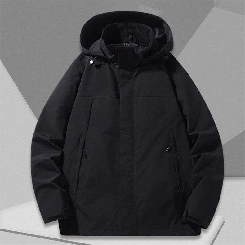 防风登山服男女四季户外冲锋衣潮流休闲夹克可拆卸内胆yr239-p240,男装夹克,星座1210A