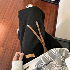 裤子男春秋季潮牌ins港风宽松运动潮流百搭HK313P25，男装休闲裤，星座1116-2