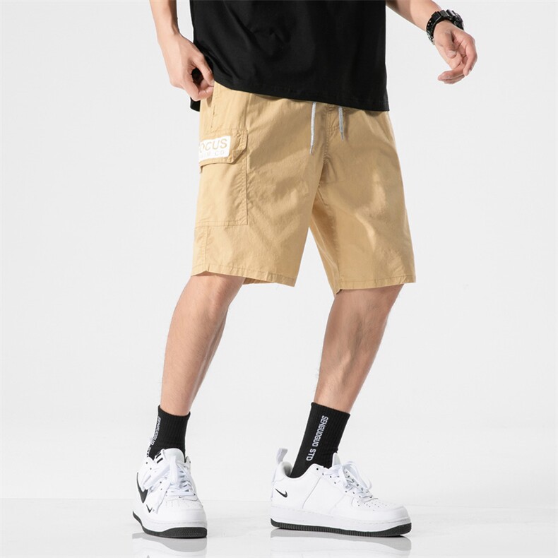 2021夏季新款潮牌宽松男潮休闲运动短裤男五分裤A438-Z915-P35,男装休闲裤,电商A438