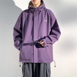 秋季户外夹克男双面穿冲锋衣外套DSA157B-JK7902-P70图片