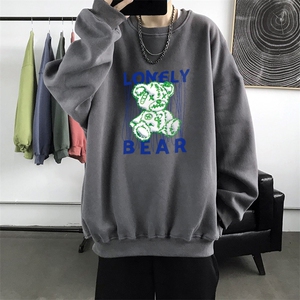WTT 情侣印花圆领秋冬卫衣 常规P30 加绒P40 S-5XL 支持定制图片