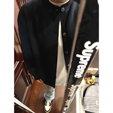 黑色毛衣开衫外套男慵懒风秋季痞帅cleanfit休闲针织衫MG13，男装针织衫/毛衣，星座1116A（原606A-3）