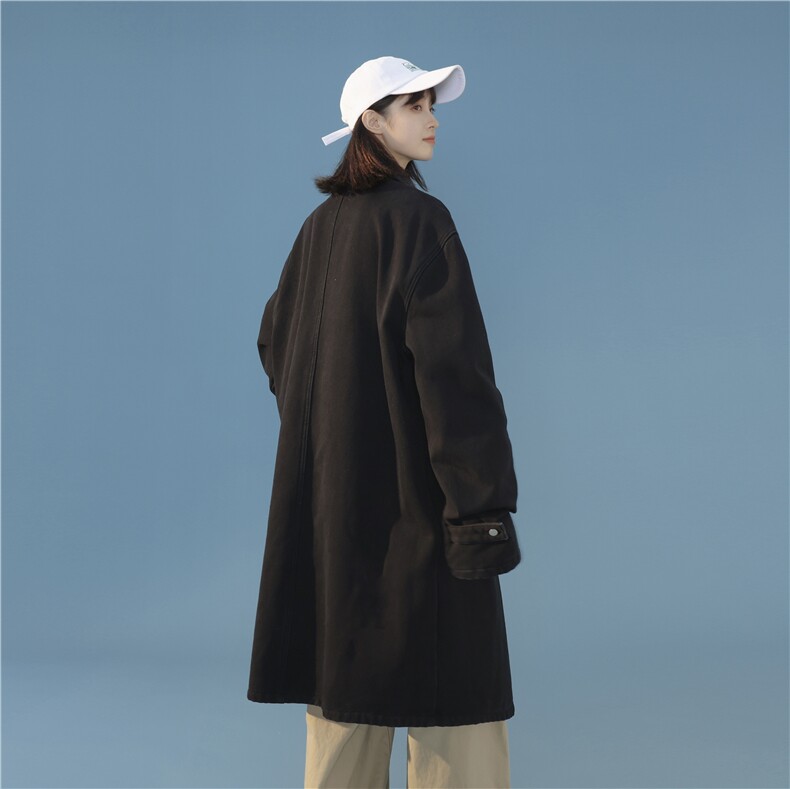 FY647J-P98-限价148M-5XL女中性羊羔毛长款棉服冬装大码cityboy,男装棉衣,星座116