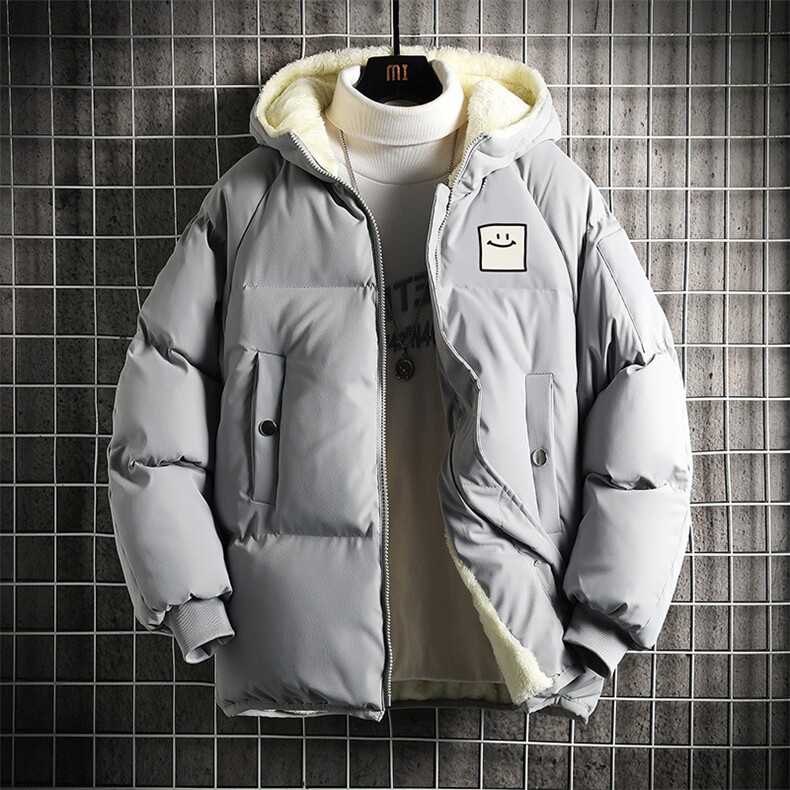 控128加绒面包服男大码羊羔毛棉衣男MY16316-P100,男装棉衣,电商A040A