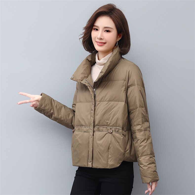 2022新款时尚保暖羽绒服修身显瘦短款外套,女装羽绒服,依恋蒂丝