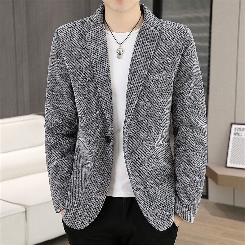X615-P852025秋装男士时尚正装西服小西装青年,男装西服,星座507A（原星座306B-2）