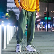 2021春秋装男款韩版休闲束脚长裤宽松百搭哈伦裤C305A，男装休闲裤，电商C305A