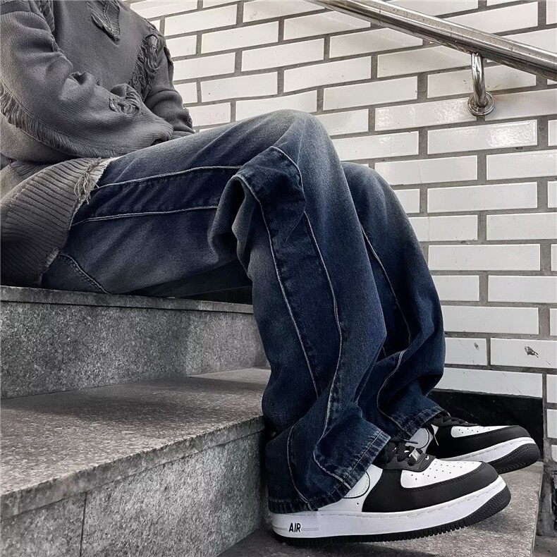 美式牛仔裤男款秋季长裤潮N0029P50,男装牛仔裤,星座1116-2