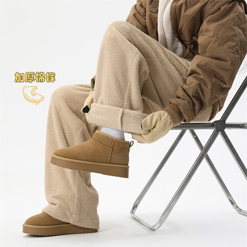 2025冬季新款无影墙超厚双面羊羔绒棉裤M-5XLHK251031-特P30，男装棉裤，电商A022