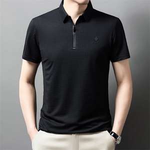 2026夏季休闲时尚Polo衫男短袖夏季青年百搭T恤男上衣QP1813-P50