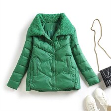 2021新款羽绒服修身加厚，女装棉衣/棉服，紫湘阁