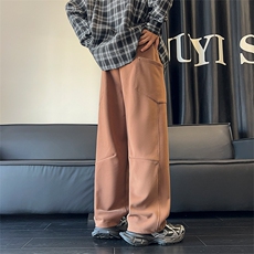 弯刀卫裤宽松直筒香蕉休闲运动裤A487特P43控68，男装休闲裤，电商A309
