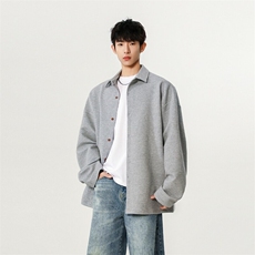 春秋季长袖衬衫男韩系百搭休闲衬衣外套星座812-CY555-P78，男装衬衫，星座812