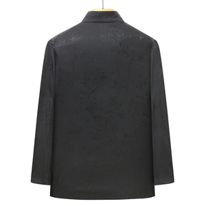 秋冬风男装刺绣中式唐装汉服夹克套装8012-P145图片