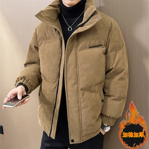 M720-P110港风新款棉衣冬季新款立领棉衣外套男士衣款宽松加棉图片