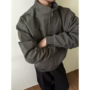 JK02-特P38-尺码M-3XL-三防廓形结构设计宽松短宽飞行员休闲夹克图片
