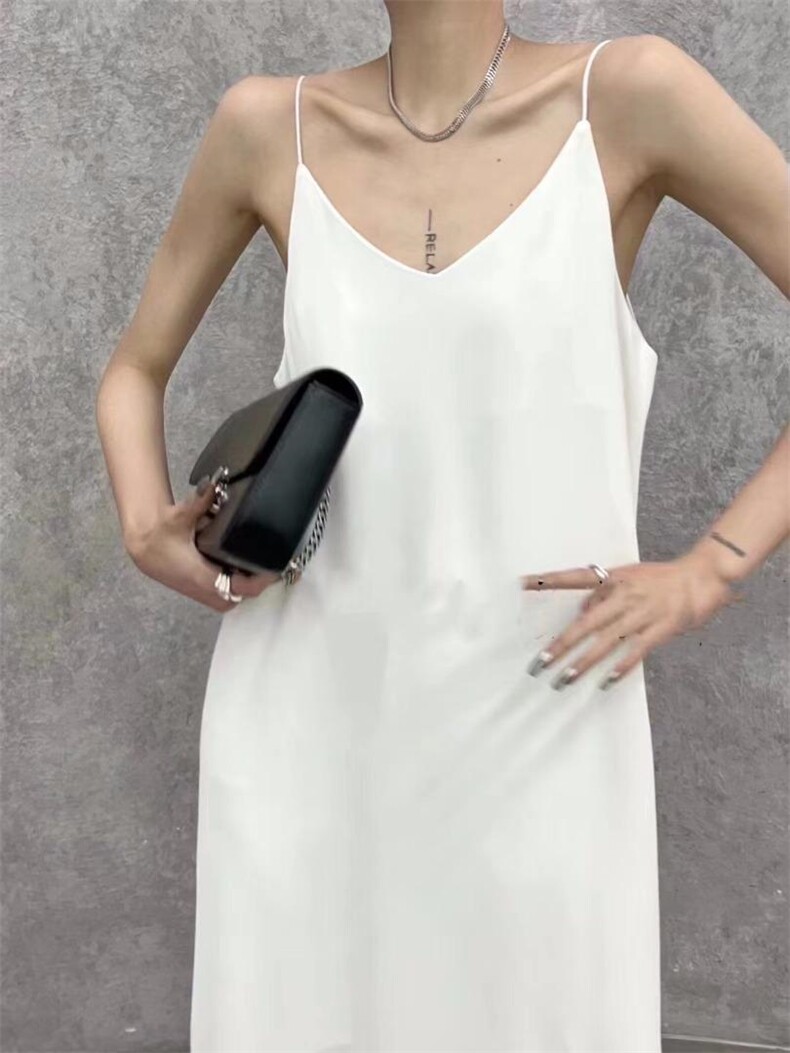 现货夏季吊带裙，女装背心吊带，歆座 XINZUO