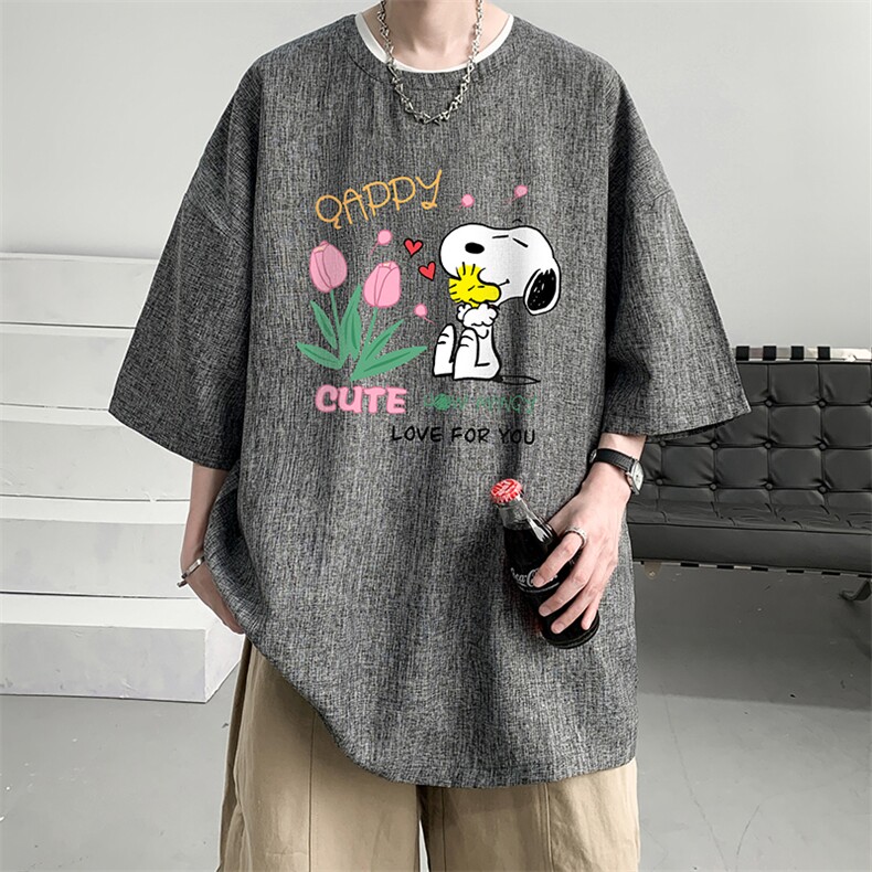 风复古亚麻短袖男棉麻t恤男半袖ZT71324-P35,男装T恤,电商A040