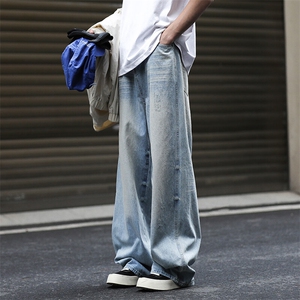 903-NB52 -特P68   【S-XXL】  冰蓝牛仔裤！2图片
