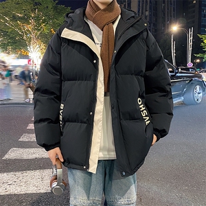 冬季宽松/连帽休闲外套潮加厚棉衣XZ102B-1M2305-P125图片