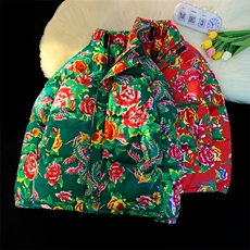 MY203冬季保暖防寒棉服东北大花衣可配套装大码风汉服潮男女，男装棉衣，星座115A-1