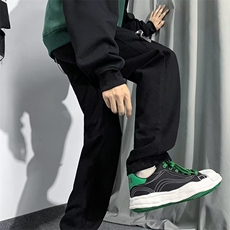 牛仔裤男秋季潮大码休闲裤子高街N1366P38，男装牛仔裤，星座1116-2