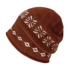 2025年秋季时尚百搭通勤简约休闲雪花针堆堆帽，帽子，远腾羊绒