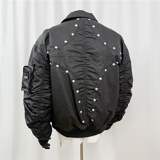 幸运星白鸭绒夹克羽绒服男2025冬季新款D213-W066-P400，男装羽绒服，电商D213