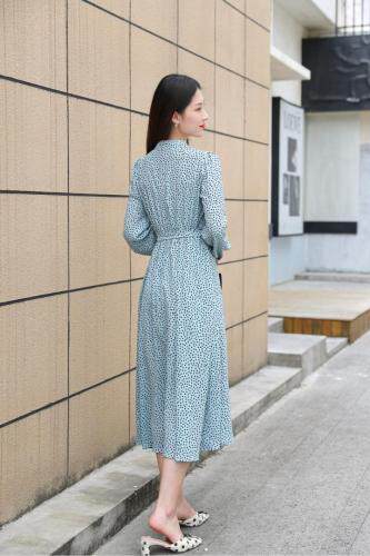 摇曳生姿，高品质雪纺连衣裙，女装连衣裙，漫菲妮