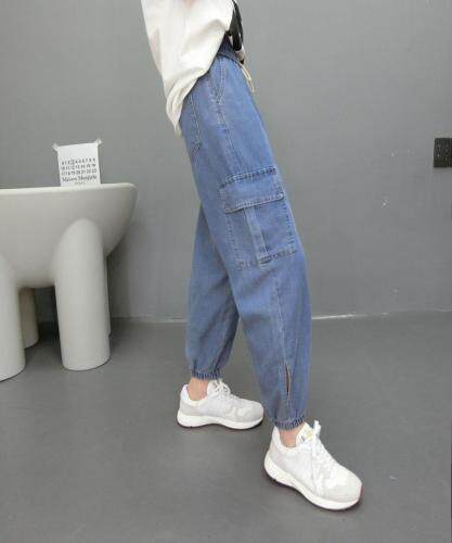 水洗棉天丝工装牛仔,女装,九今