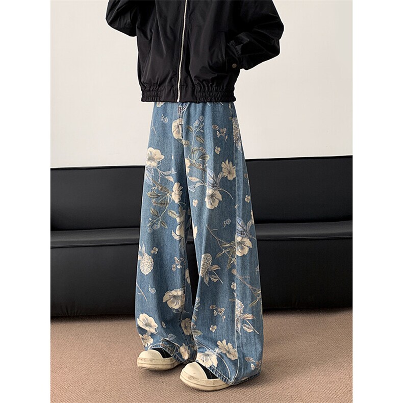 2025春装印花水洗牛仔裤212-1-QNK7089-P45,男装牛仔裤,星座212-1
